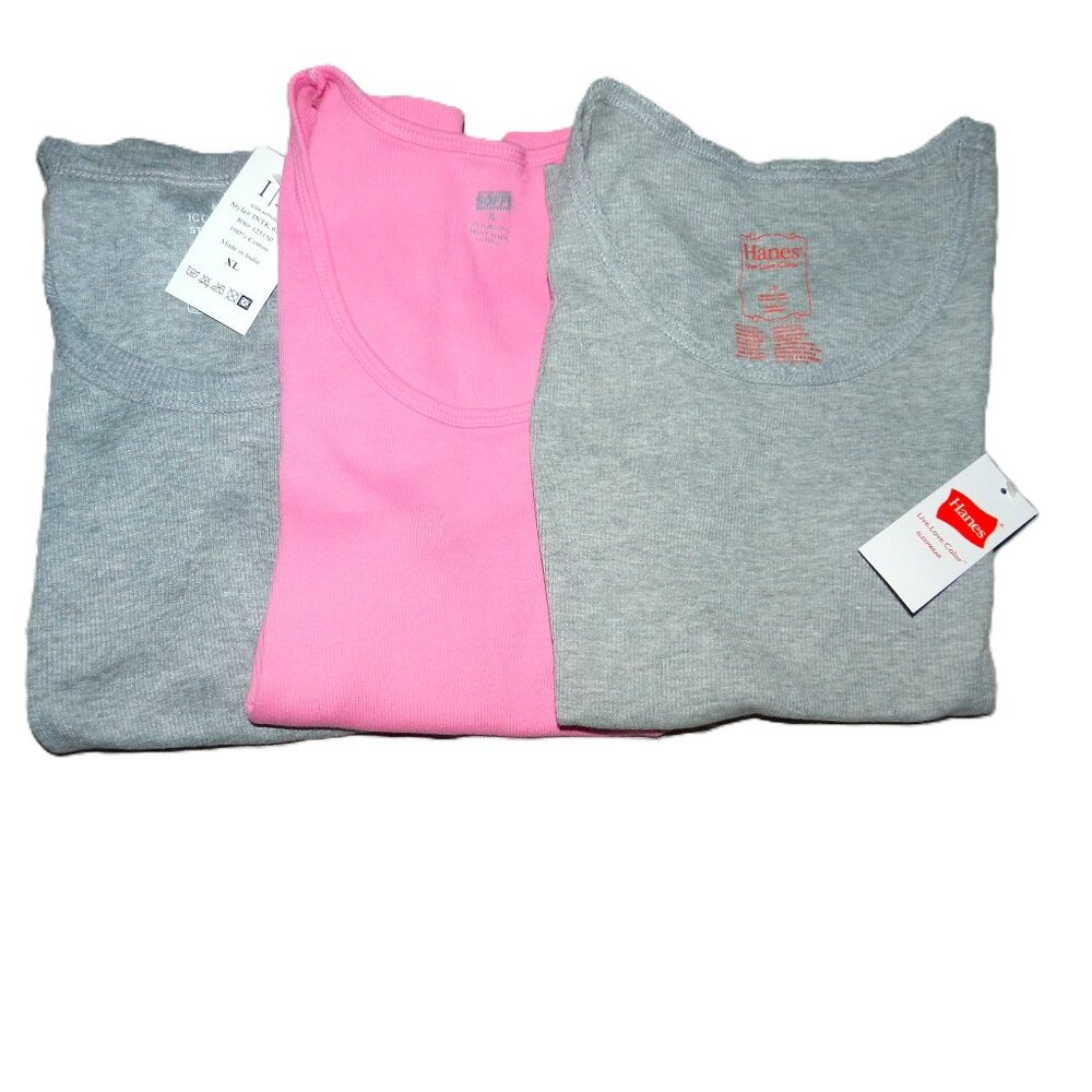 Tank Tops Set of 3 L/XL